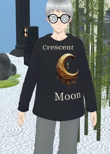 三日月ロンT image