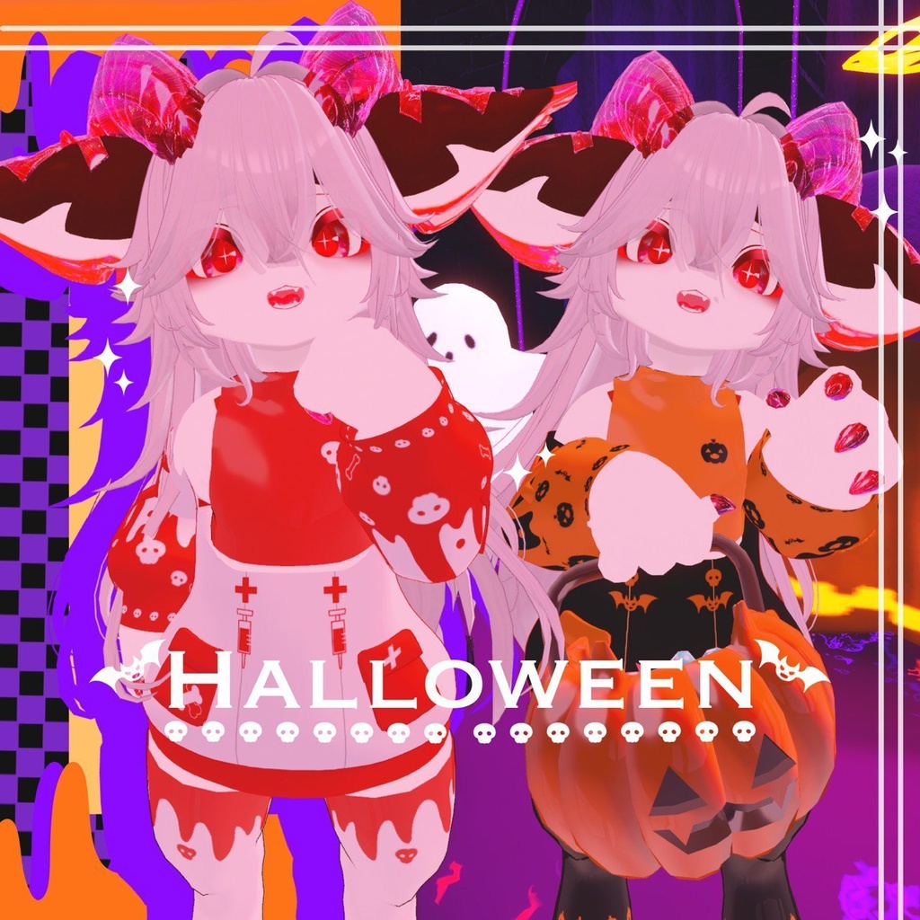 衣裝【フォシュニア】専用 【VRChat対応】🎃ハロウィン🎃 image