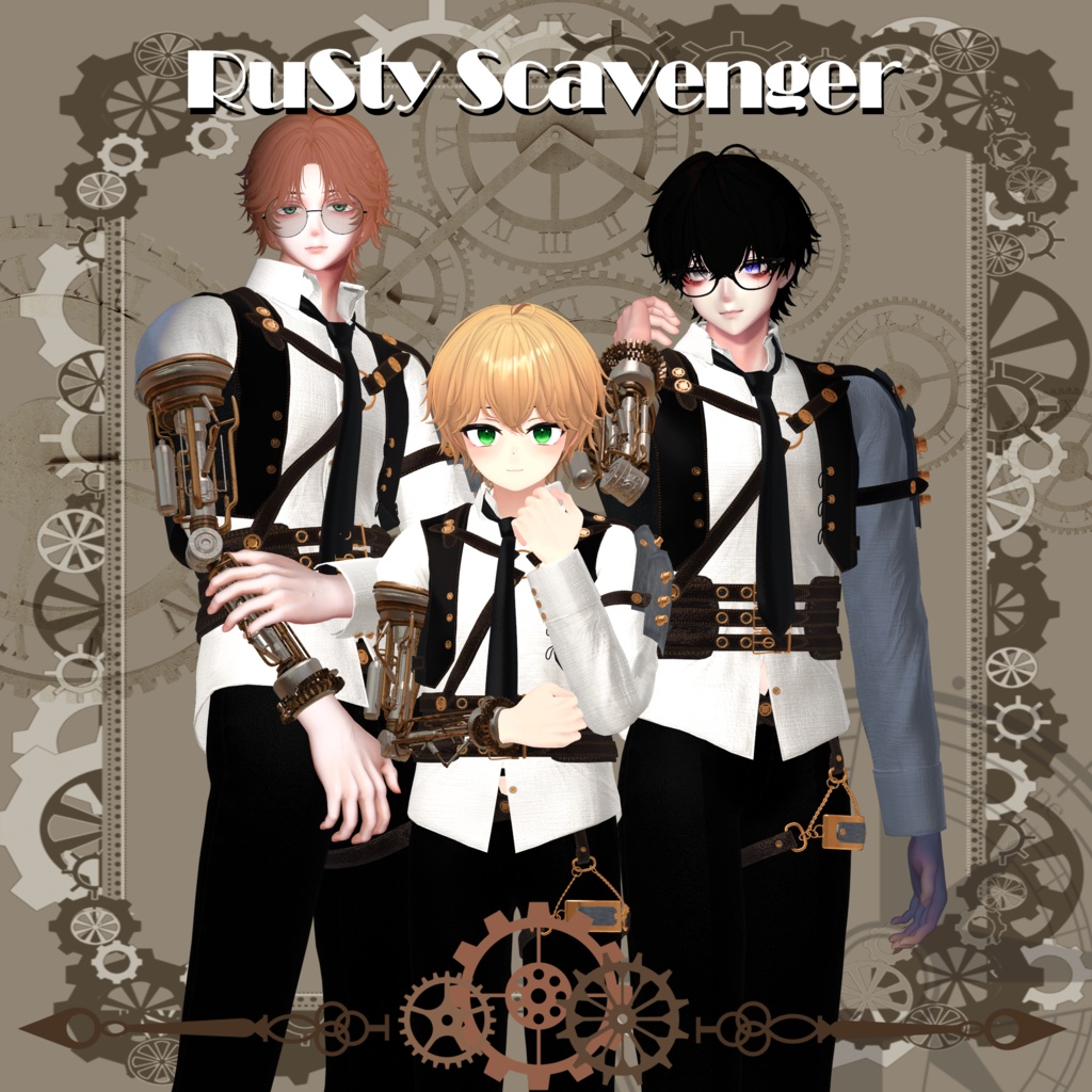 [VRChat] Rusty Scavenger For Mans image