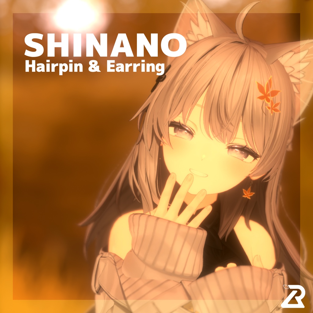 【しなのちゃん向け】オータムヘアピン＆イヤリング image