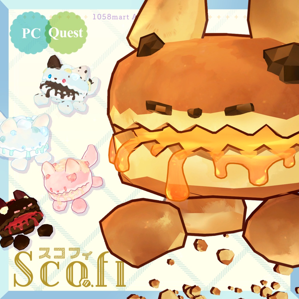 オリジナル3Dモデル*スコフィScofi(Avatar&Pet) image