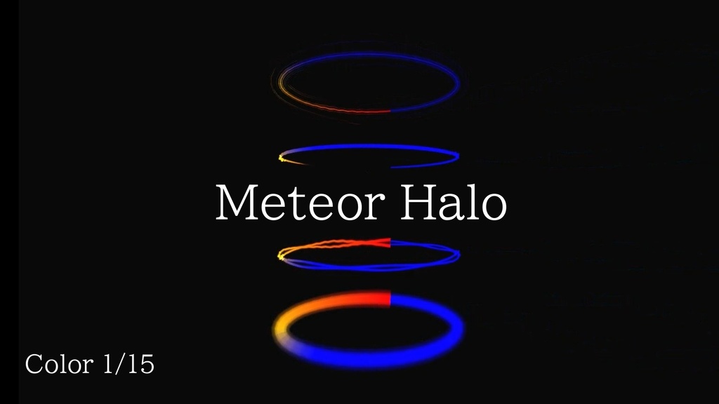 Meteora Halo (Includes animation, 4 patterns, 15 colour variations) image