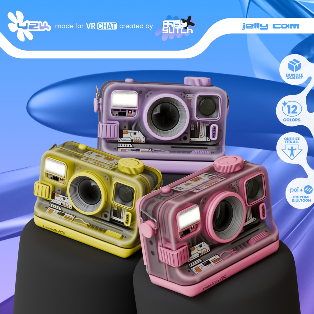 Jelly Cam 🫧 〖Y2K〗((VRCLens)) image