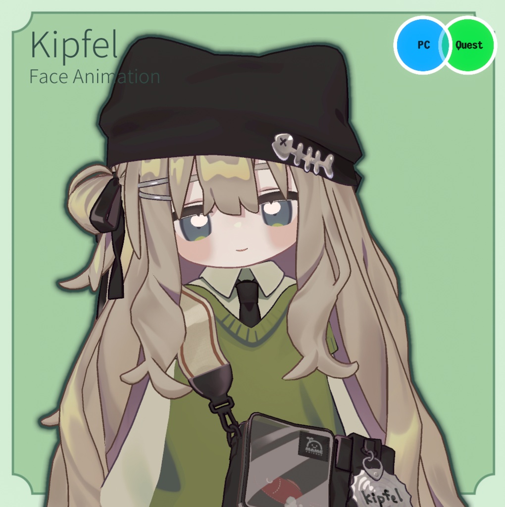 【キプフェル(Kipfel)専用】Kipfel's face Animation(Everything's moving!!!!) image