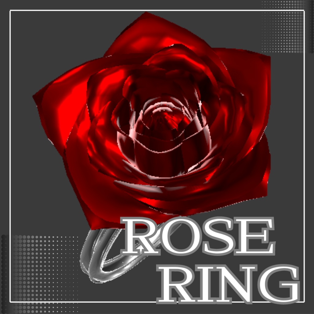 【MA対応】薔薇の指輪/RoseRing【マヌカ対応】 image