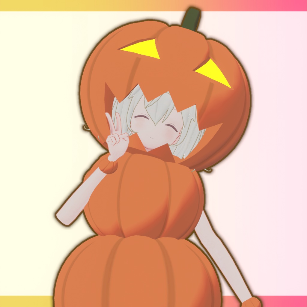 [フェリスちゃん想定]きぐるみかぼちゃ衣装 image