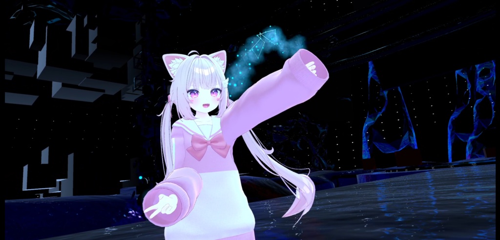 ハンドトレイルパーティクル【VRChat想定/MA対応/MMD対応】 image