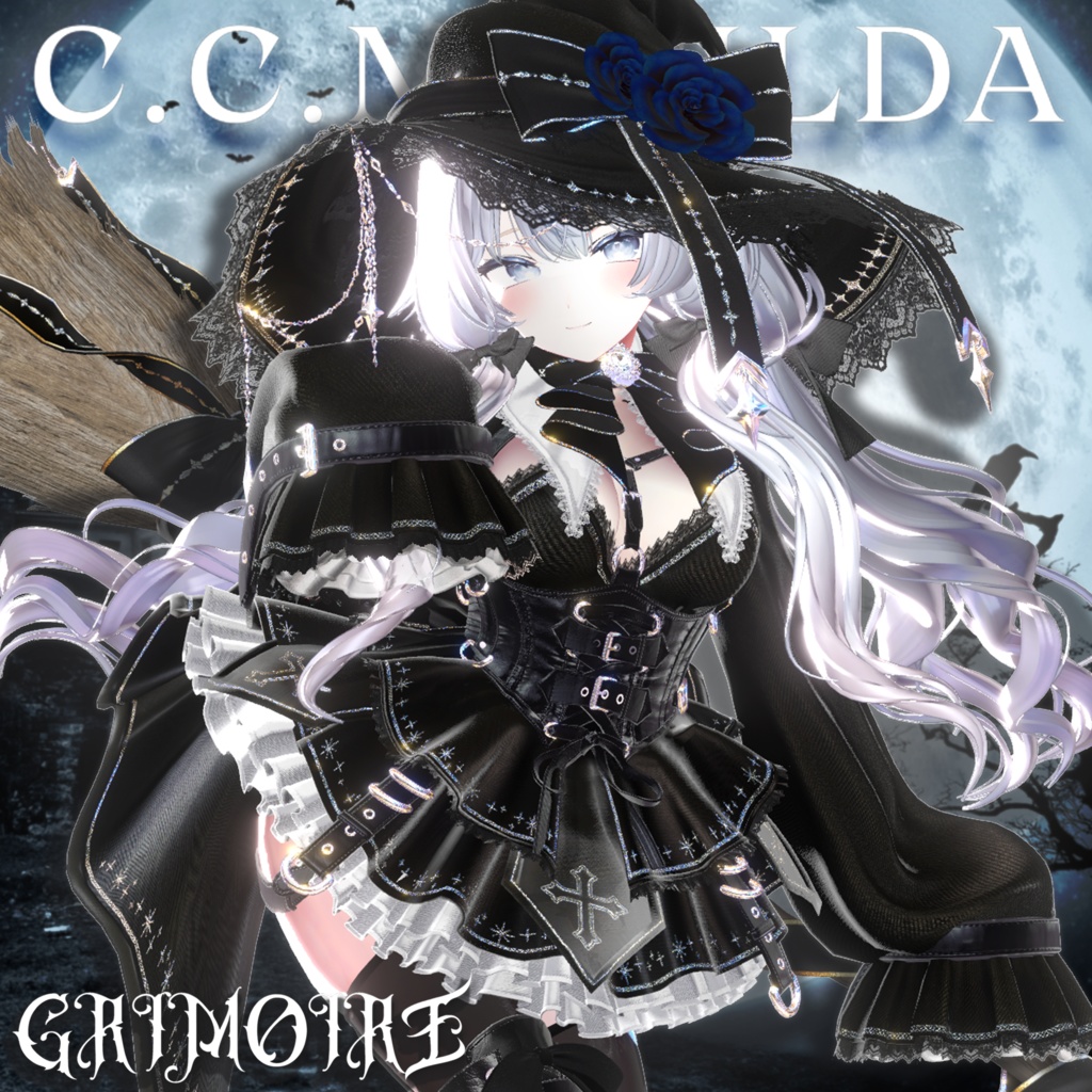 Gimmick-equipped costumeGrimoireCompatible with 15 avatars image