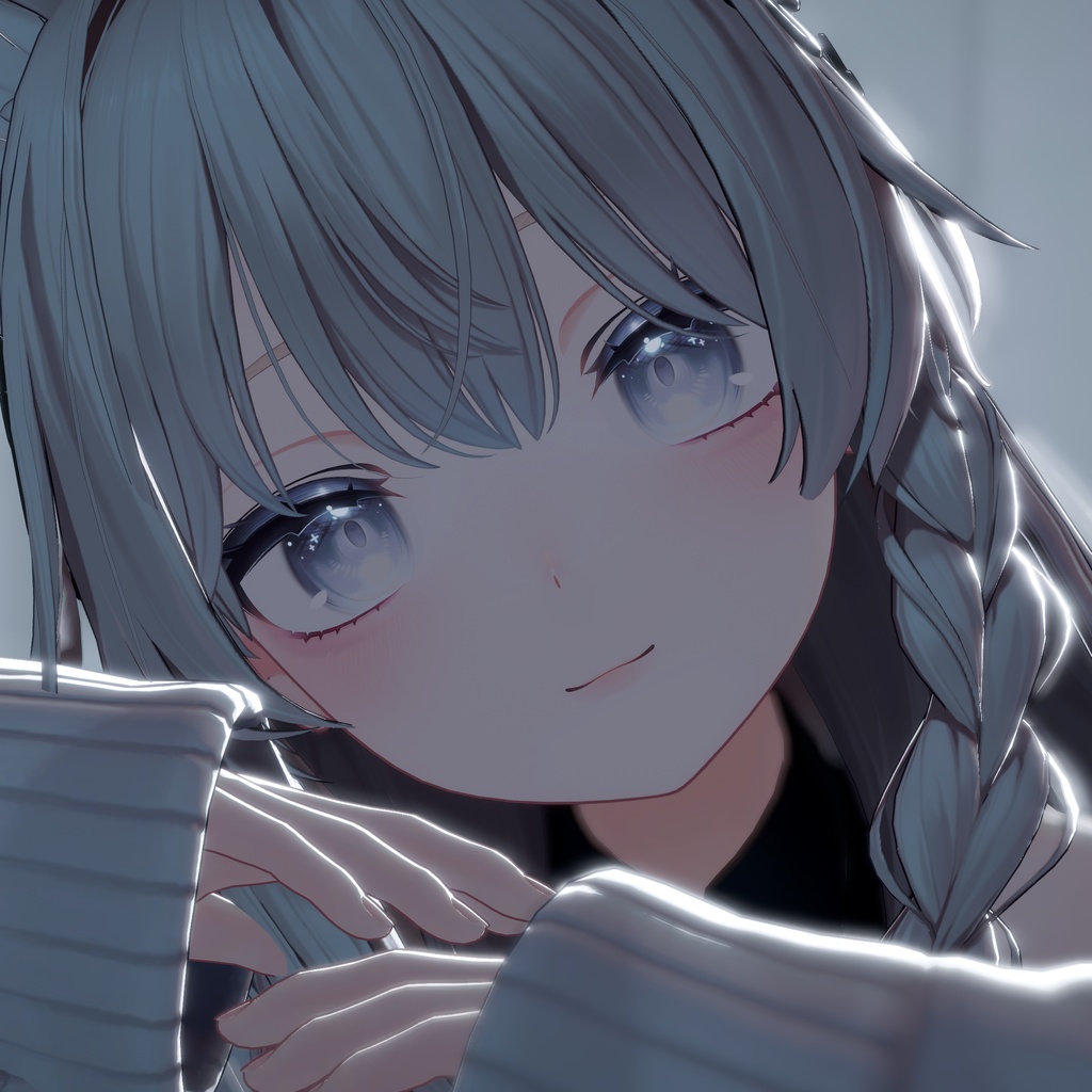 【Shinano】Blurring eyes+Under lashes Make up Texture image