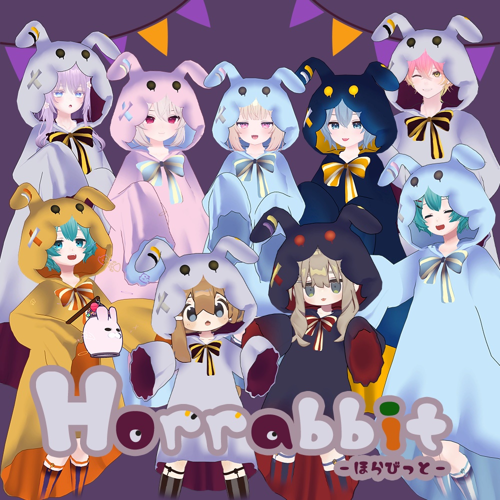【ギミック付き3D衣装】Horrabbit【17アバター対応】 image