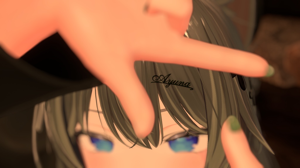 お名前ピンテンプレート！ image
