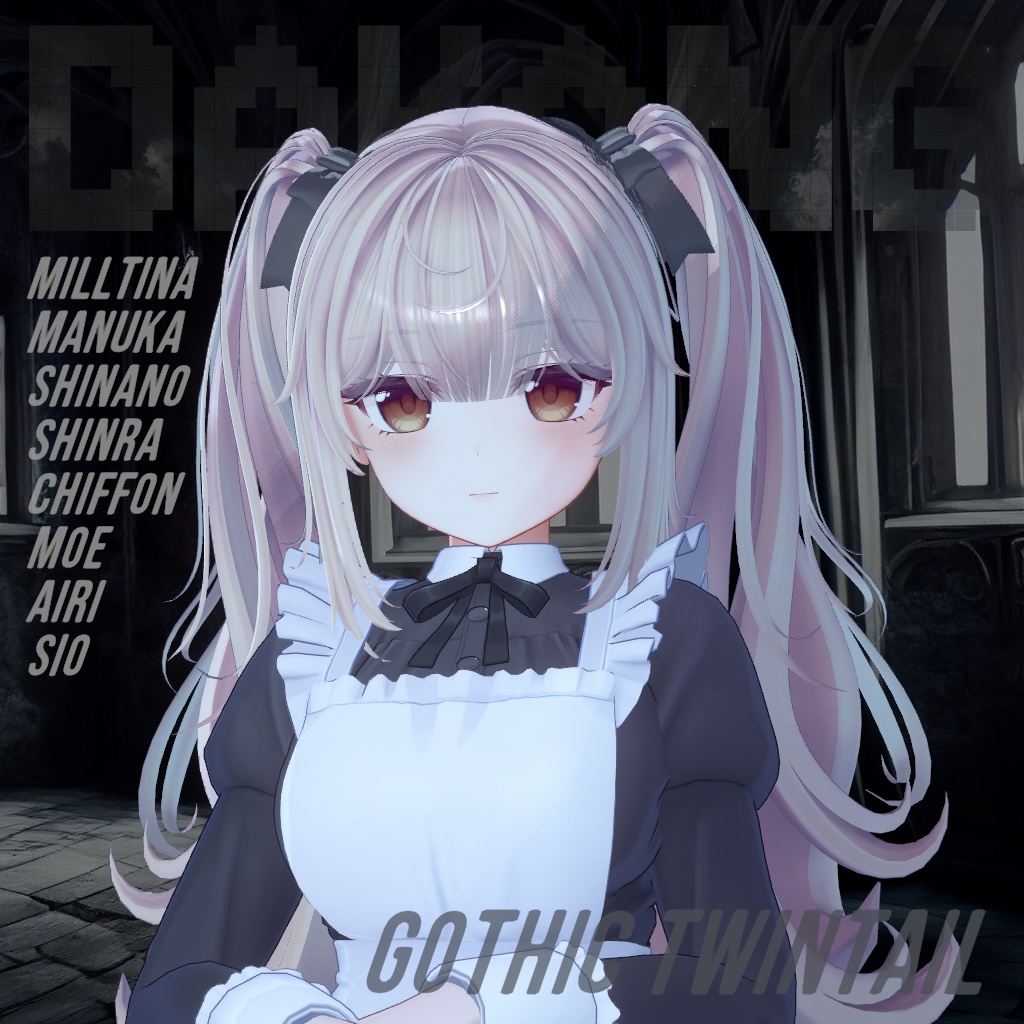Gothic Twintail Hair image