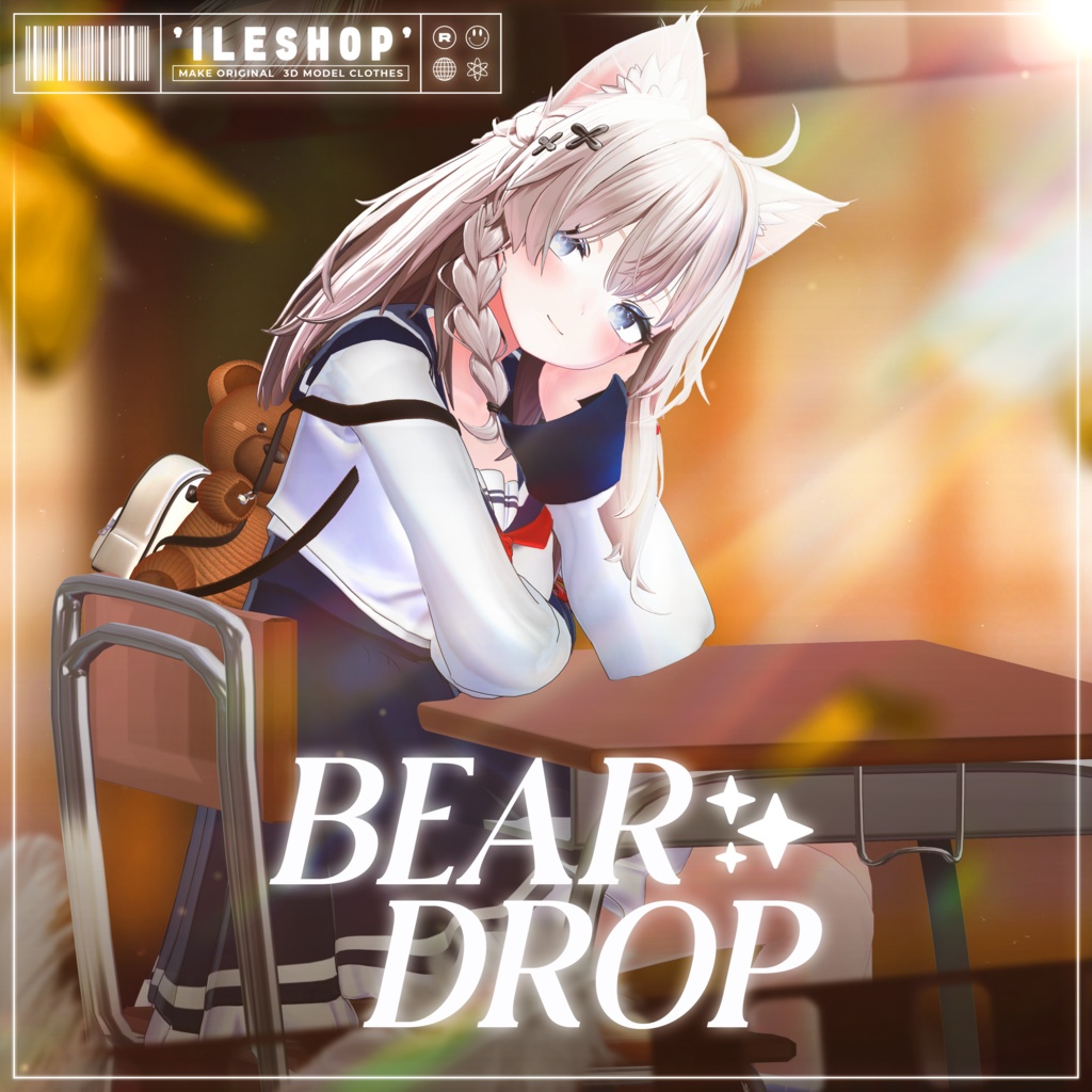 【8アバター対応】 ✨Bear Drop✨ image