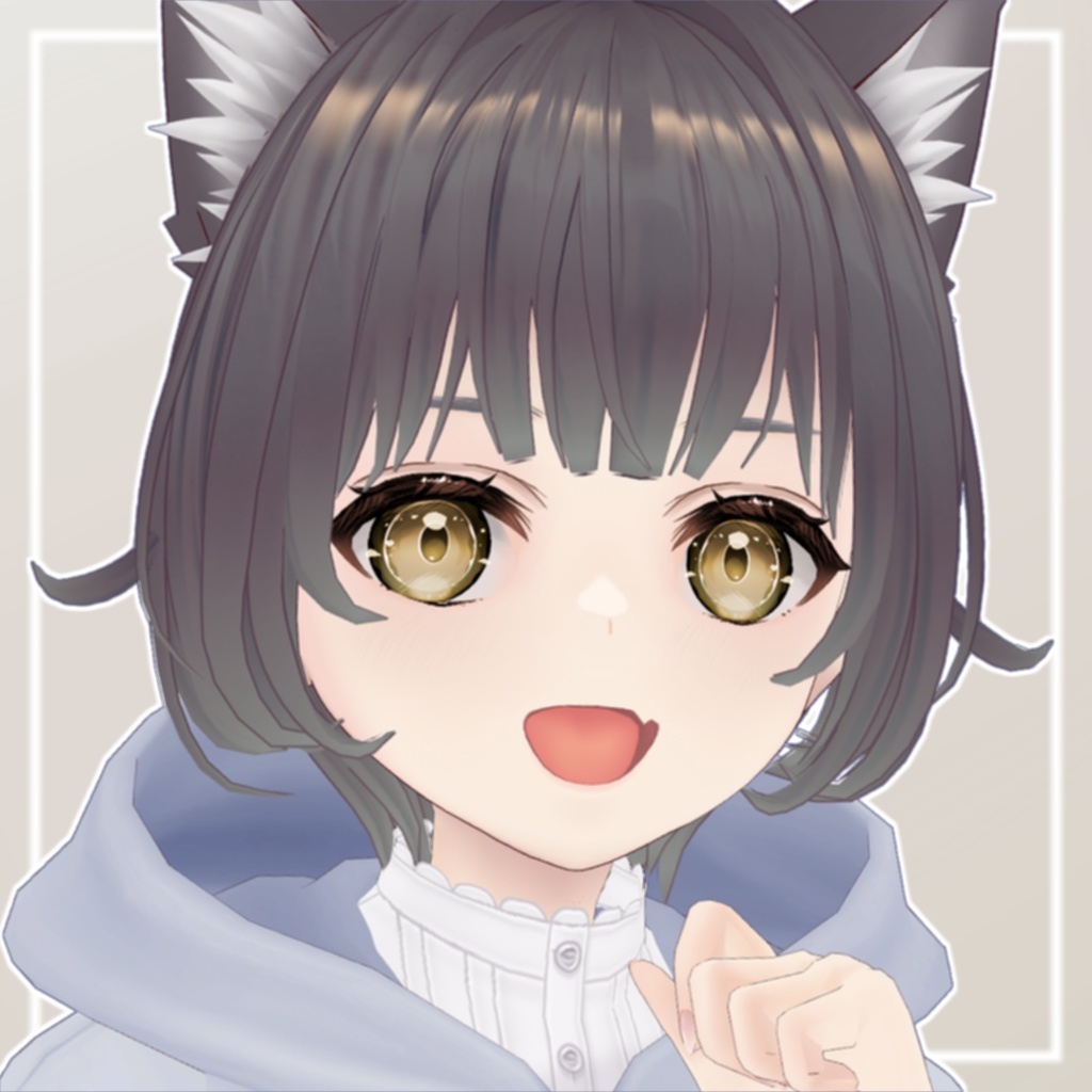 【無料/Free】Ki【VRChat / 3D model】(.xavater / .xwear / .unitypackage / .vroid) image