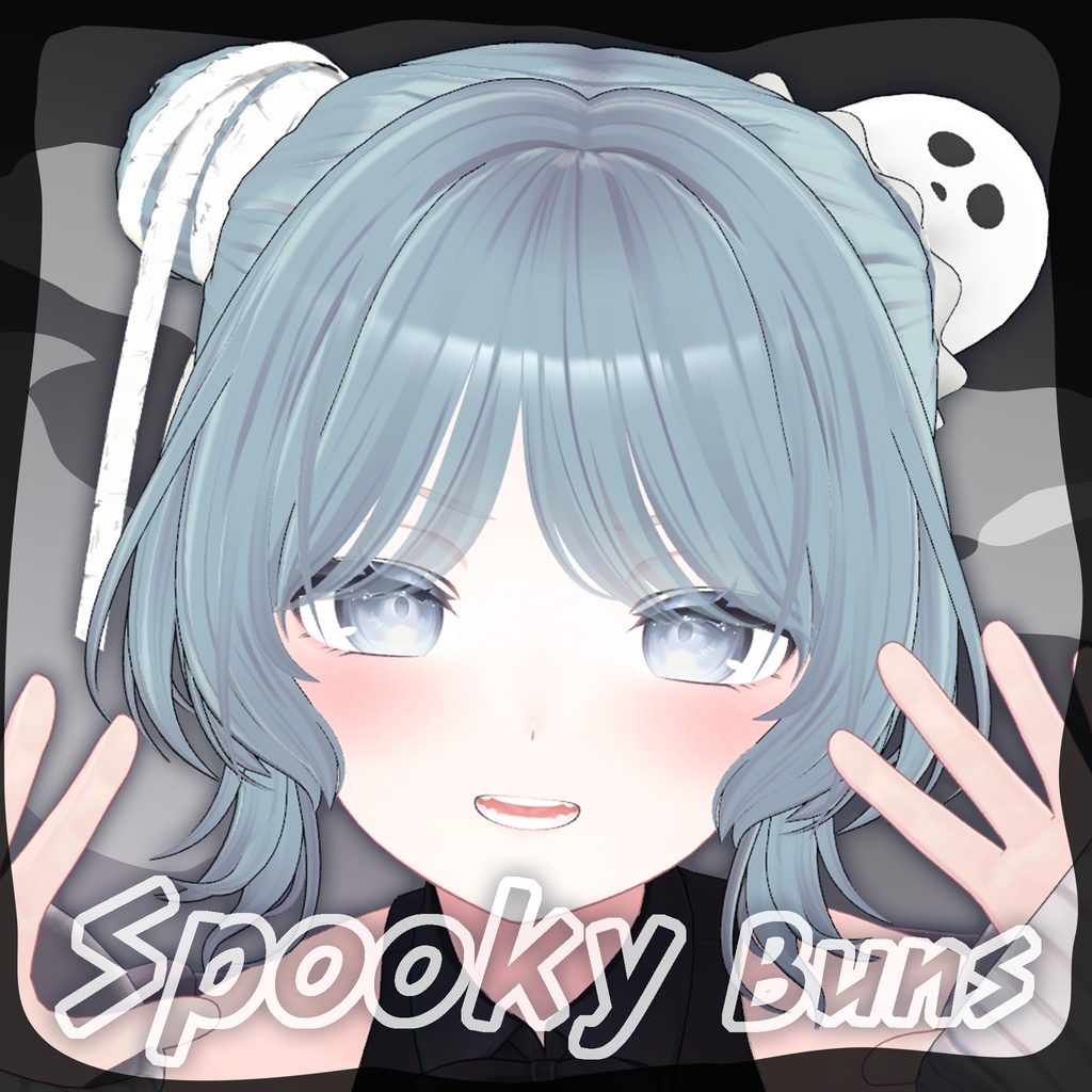 [VRC 髪型] Spooky Buns(8アバター対応) image