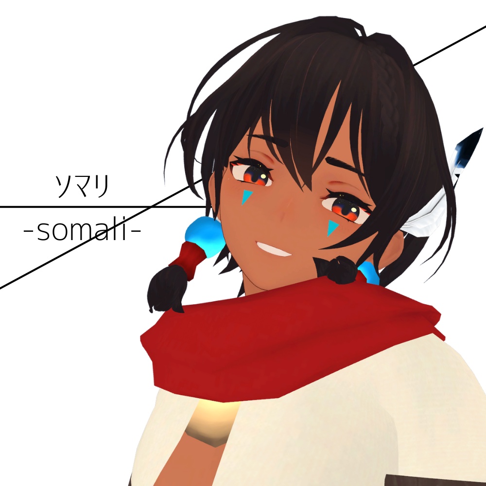 【オリジナル3Dモデル】ソマリ -somali- image