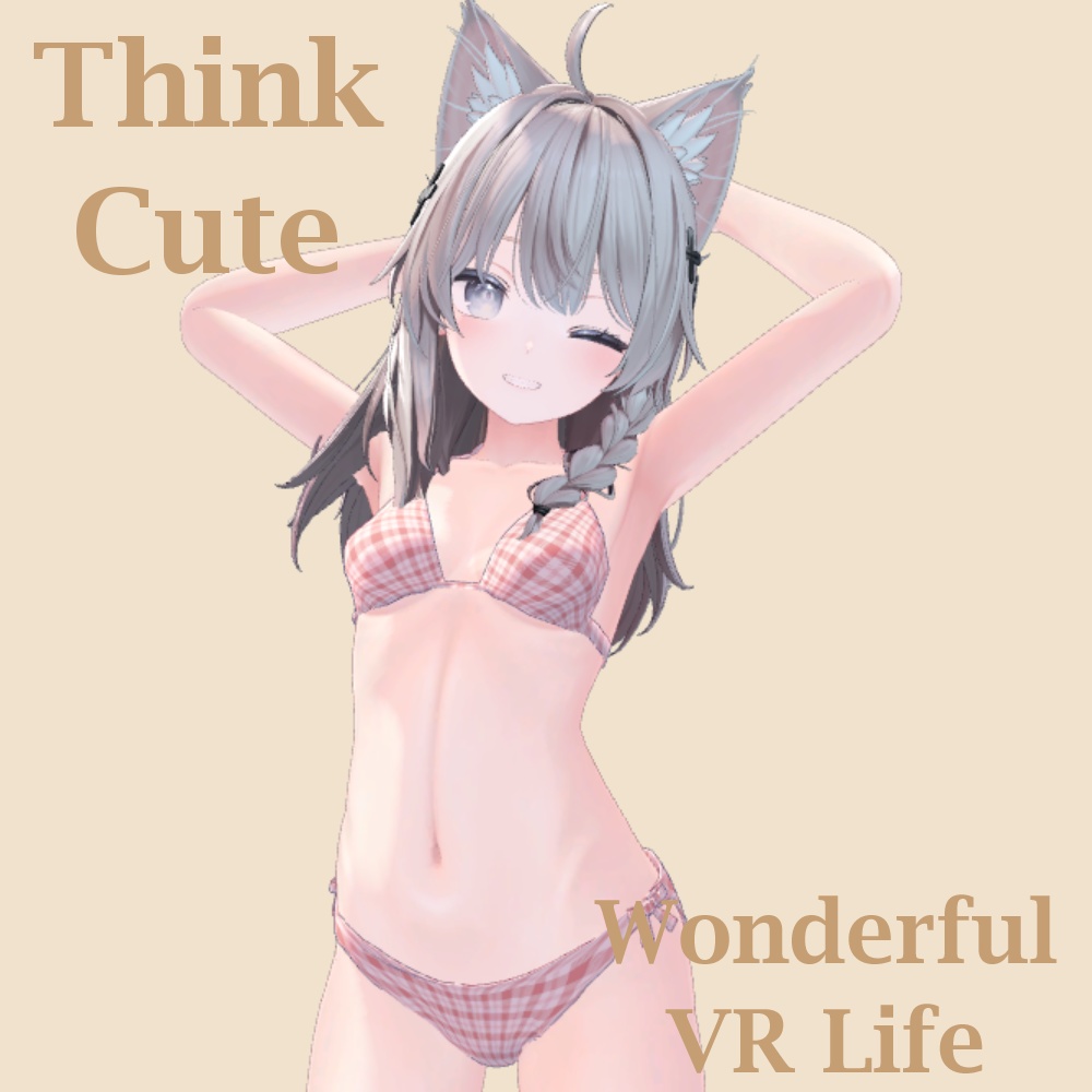 【しなの用】チェックカラー三角ビキニ image