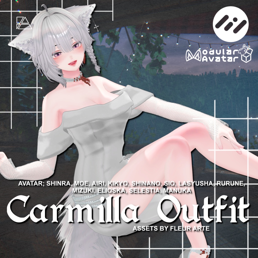カーミラの衣装 「12 アバター」 / CARMILLA OUTFIT [12 AVATARS] image