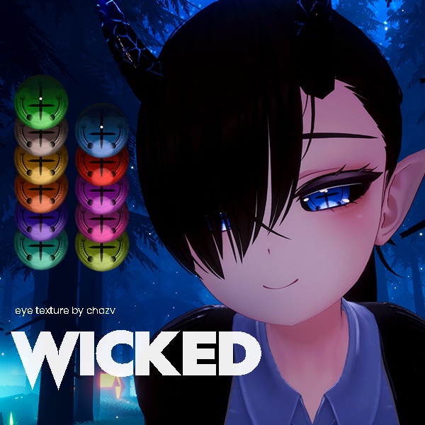 [VRCHAT EYE TEXTURE] Wicked image
