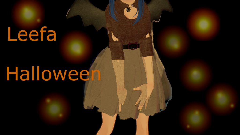 【無料】【リーファ対応】Halloweenドレス image