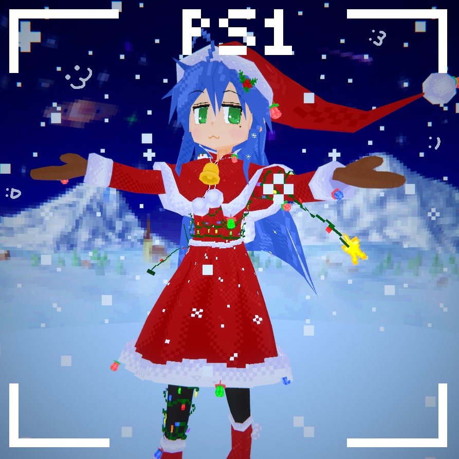 PS1 ラッキーガール Lucky Girl 3Dモデル image