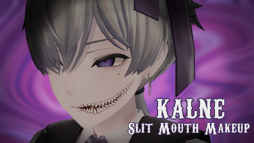 『カルネ / KALNE』Slit Mouth Face Makeup image