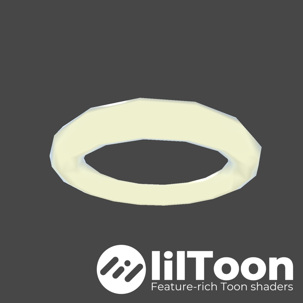 【無料・VRChat想定】シンプルヘイロー/Simple Halo image