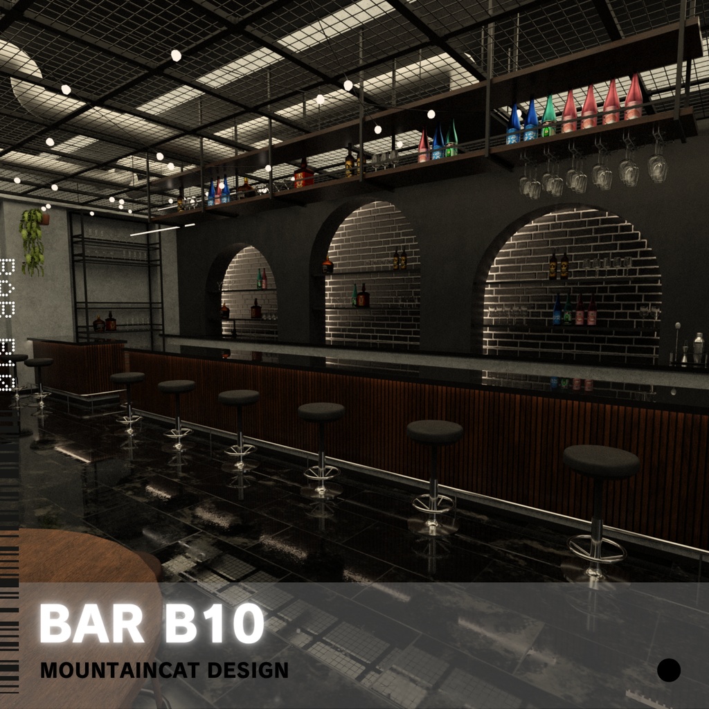 3Dモデル [Bar B10] image