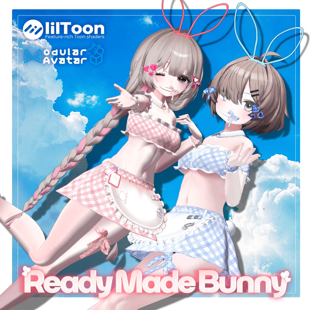 Ready made Bunny ₍ᐢ..ᐢ₎ 💖【 VRChat Clothes 】 image