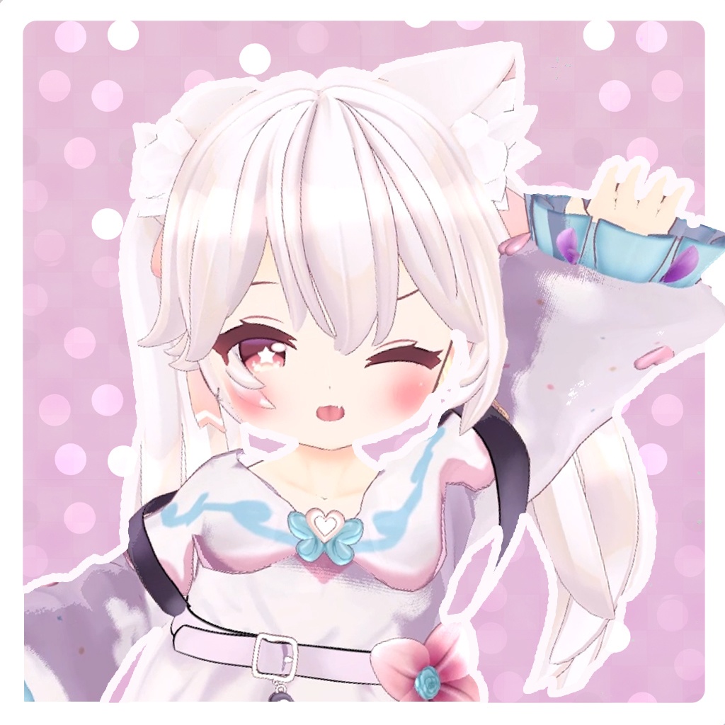 "5 avatar compatible" happy heart dress image