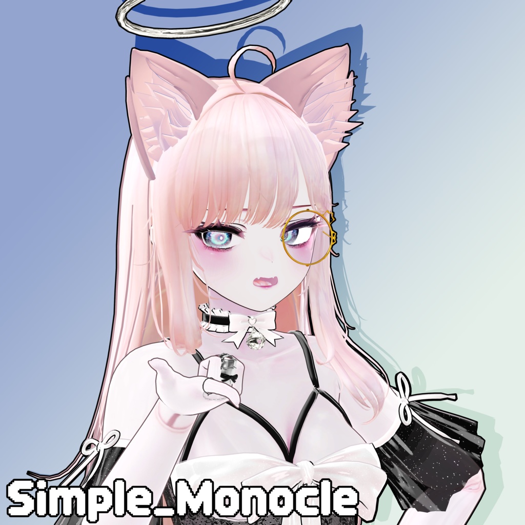 [3D アクセサリー] 片眼鏡 (モノクル) image