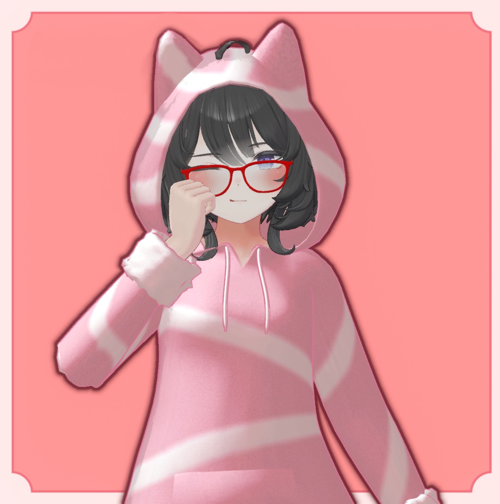 パーカーパジャマ【Velleちゃん対応】【Modular Avatar対応】 image