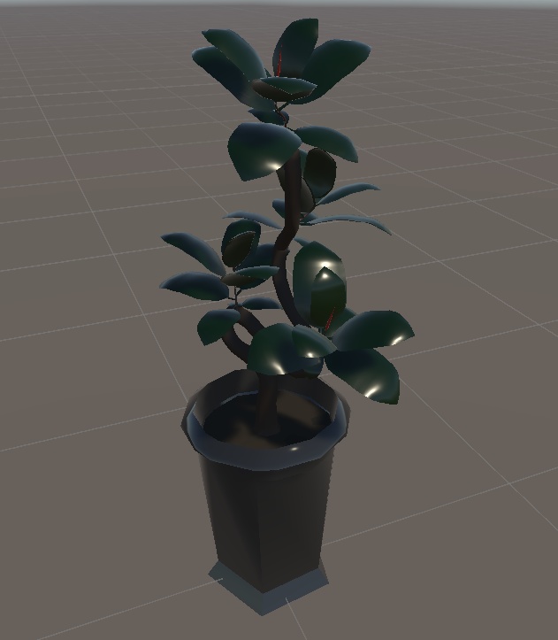 観葉植物〈フィカス バーガンディ〉無料 image