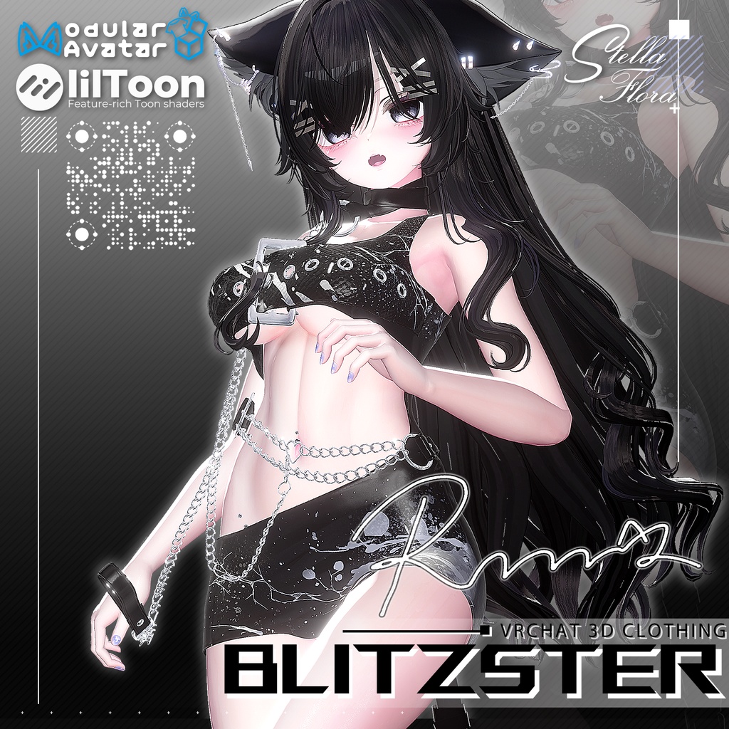 「セール中」【8アバター対応】Blitzster【VRChat】 image