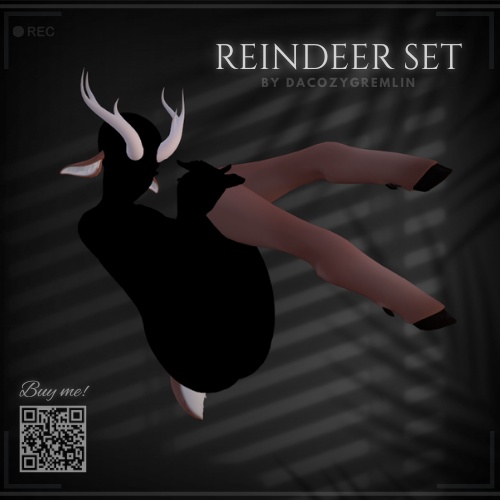 Reindeer hoof set - for male and female - personal only image