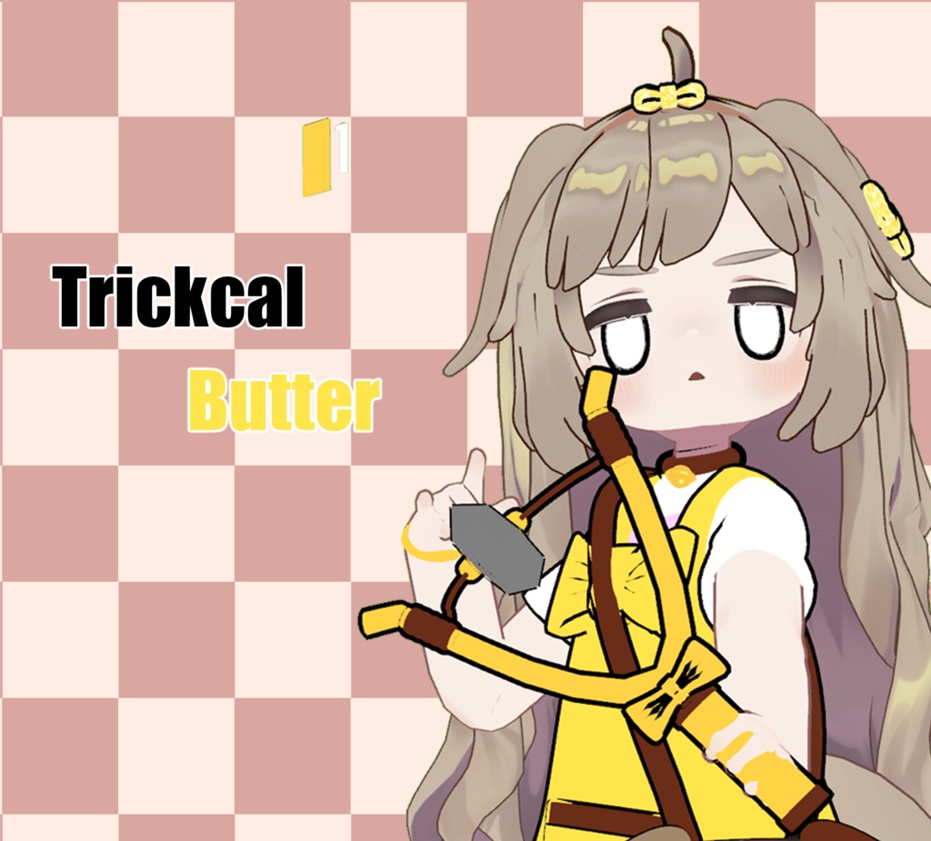 kipfel 트릭컬 버터! 옷입니다 상호작용 기능있습니다 kipfel trickcal butter cloth all contact system active image
