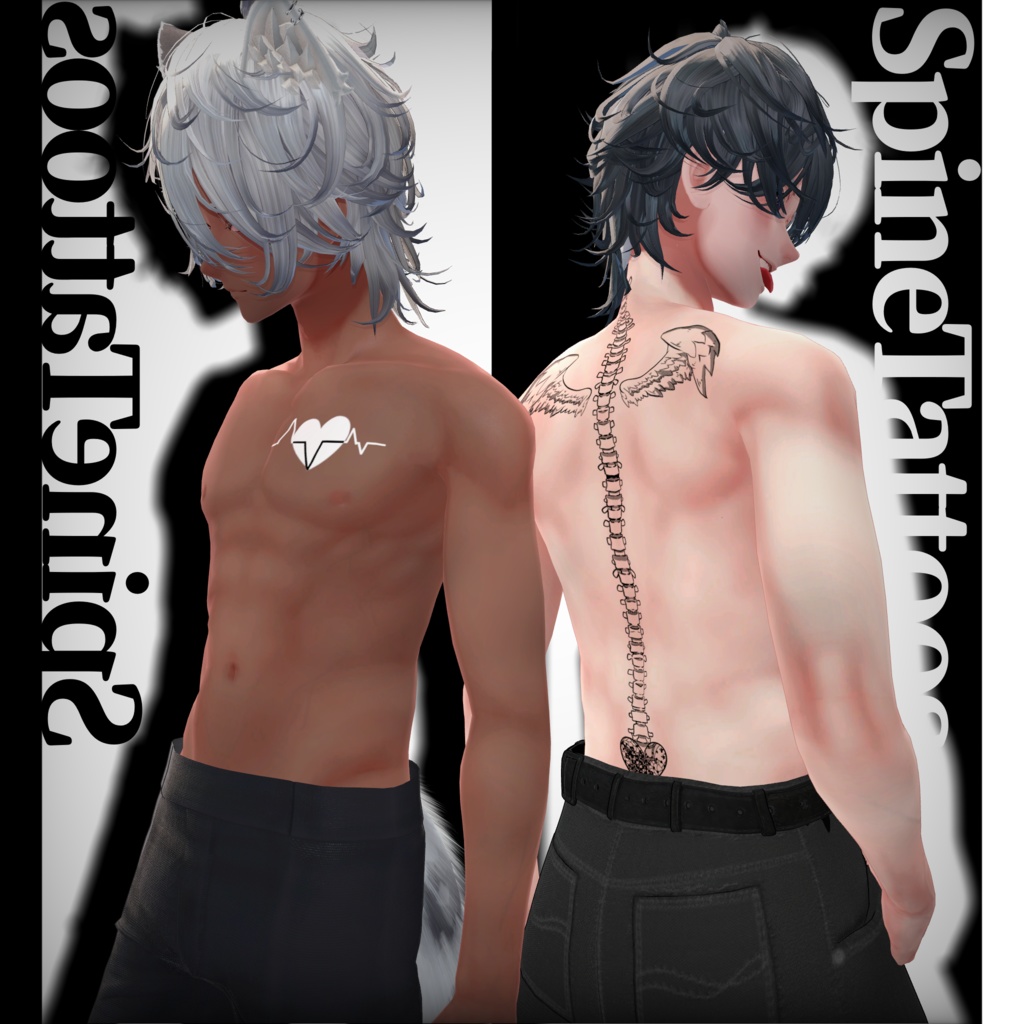 SpineTattoos 入れ墨「怜-Rei-」HANKA君対応しました！ image