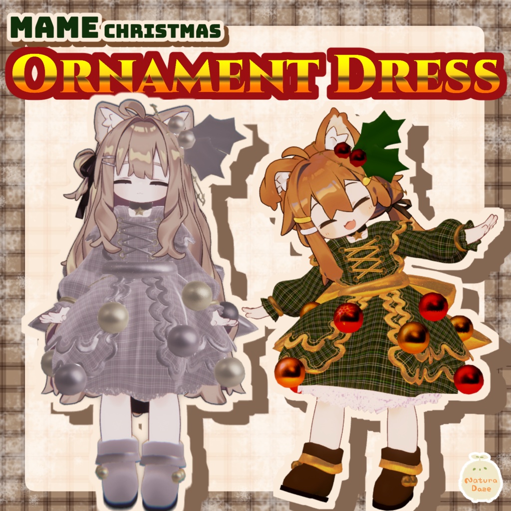 オーナメントドレス【まめふれんず対応】 image