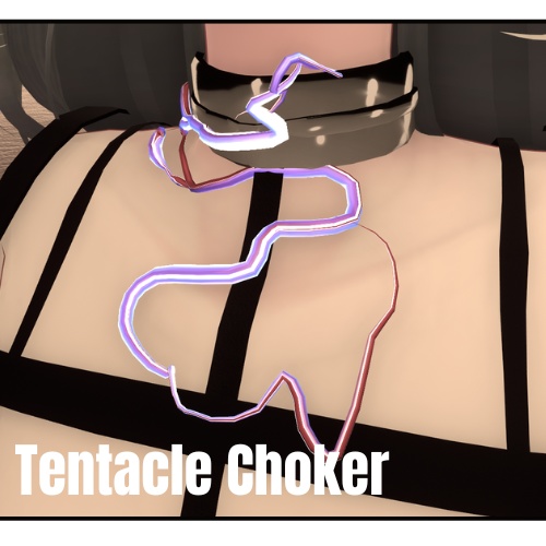 【VRChat】触手付きチョーカー image