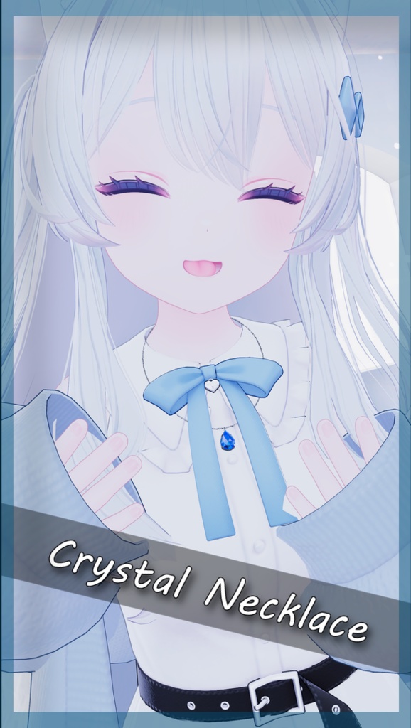 【3Dモデル】Crystal　Necklace image