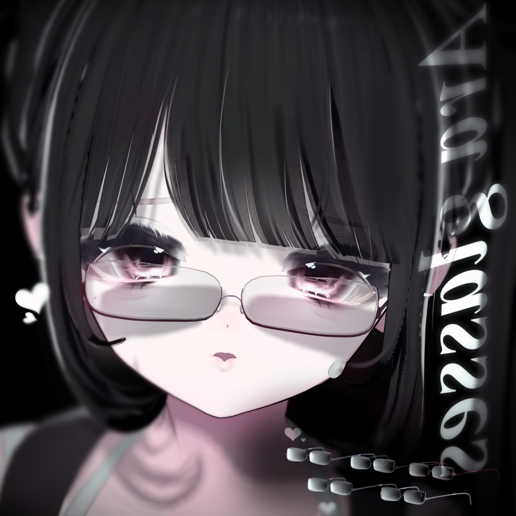 𝐀𝐫𝐚  ♡𝐠𝐥𝐚𝐬𝐬𝐞𝐬                      【5アバター対応】 image