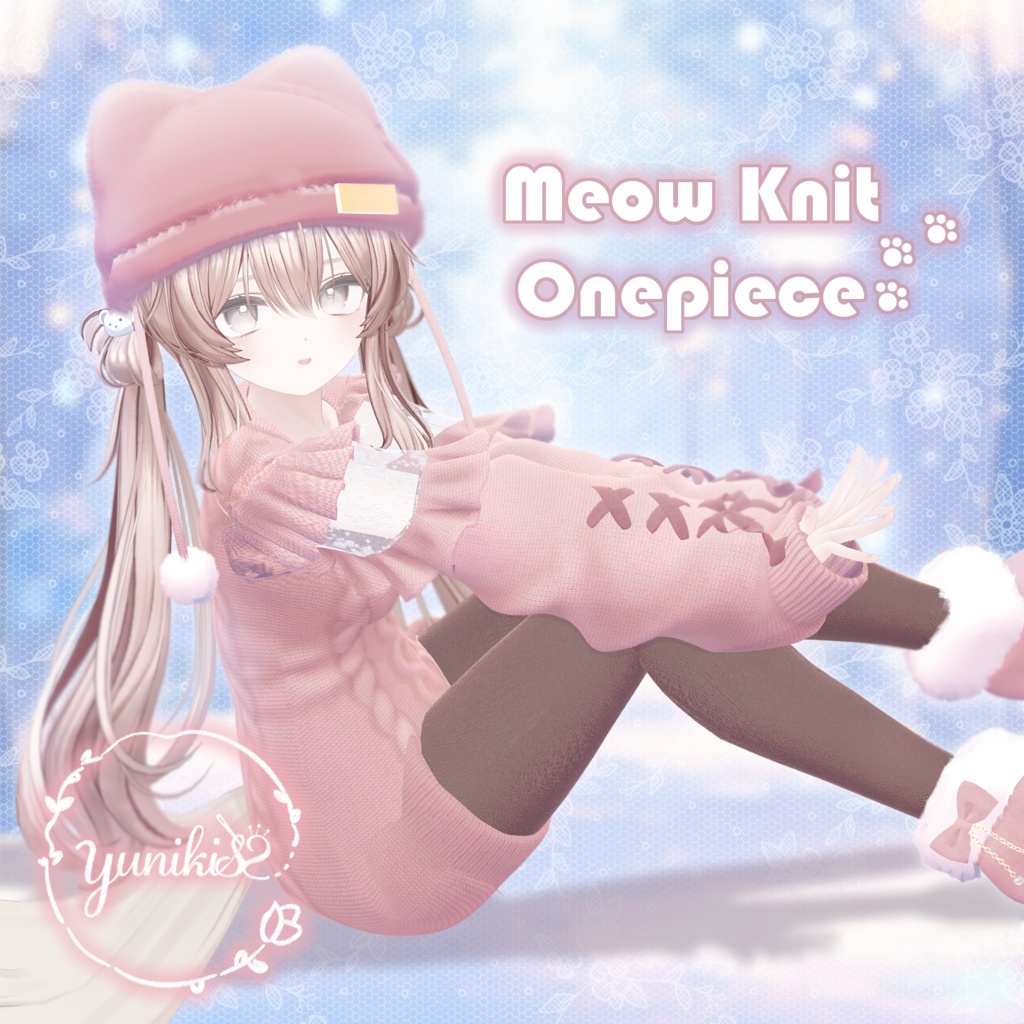 E 27 Avatar Compatible e Meow Knit Onepiece \ image