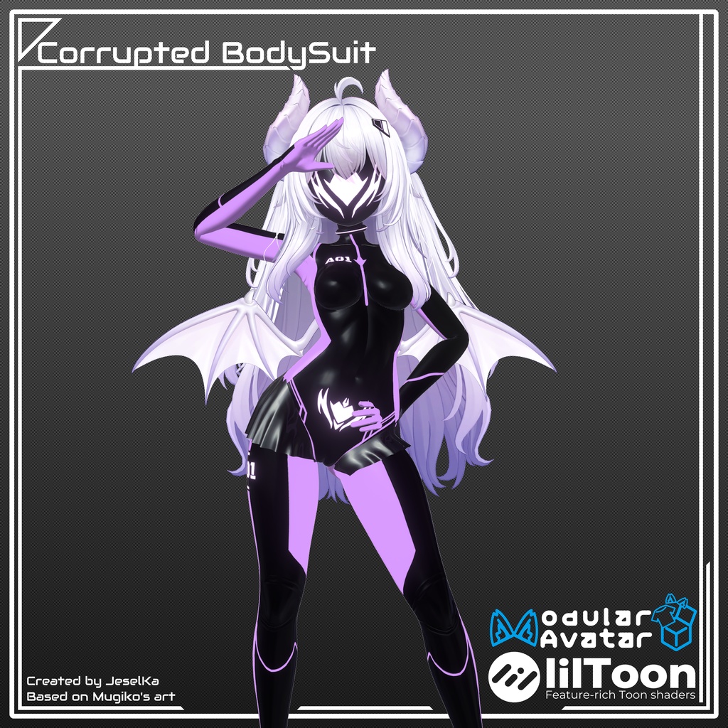 [Corrupted bodysuit] 「9 avatars」 image