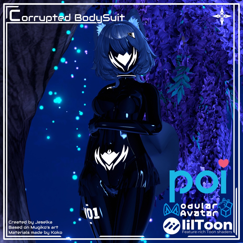 [Corrupted bodysuit] 「9 avatars」 image