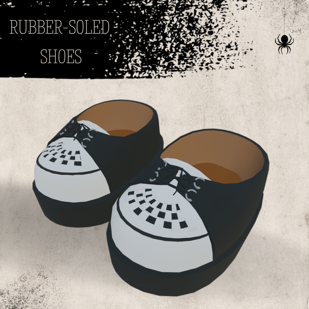 【3D衣装】ラバーソールのお靴【キプフェル対応】 image