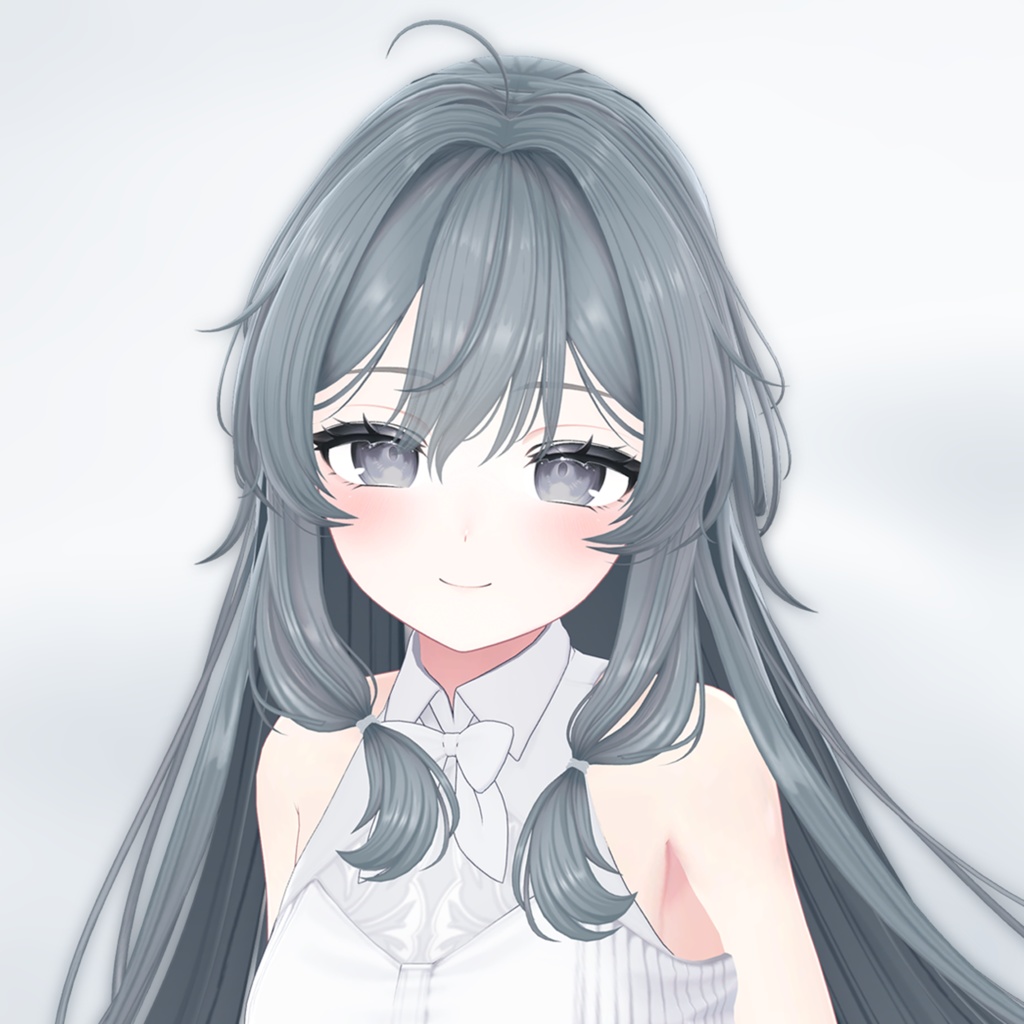 Front Pony wave long hair image