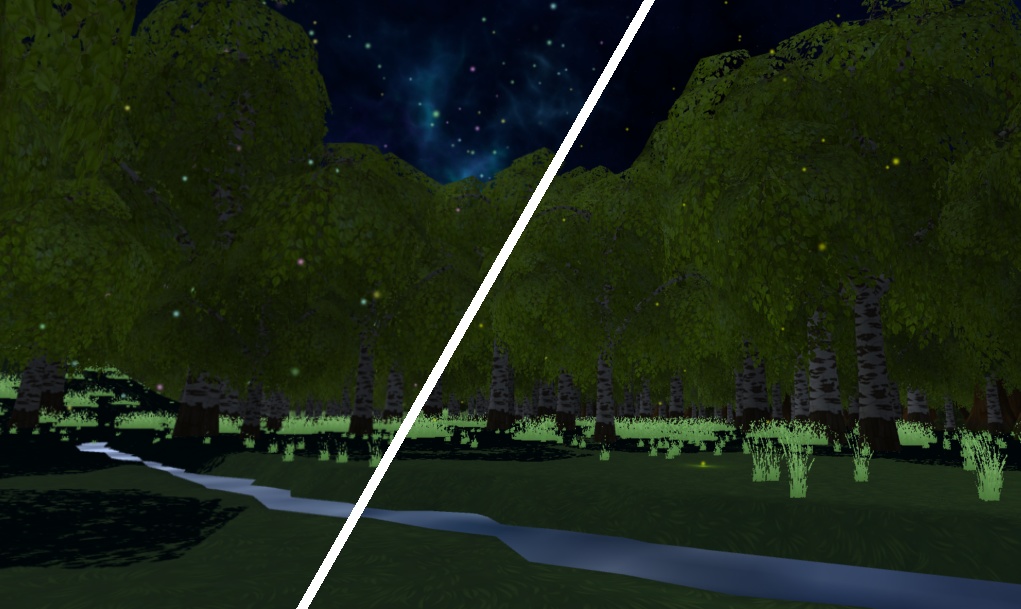 蛍・妖精・精霊のパーティクル/Firefly・Fairy・Spirit Particles image