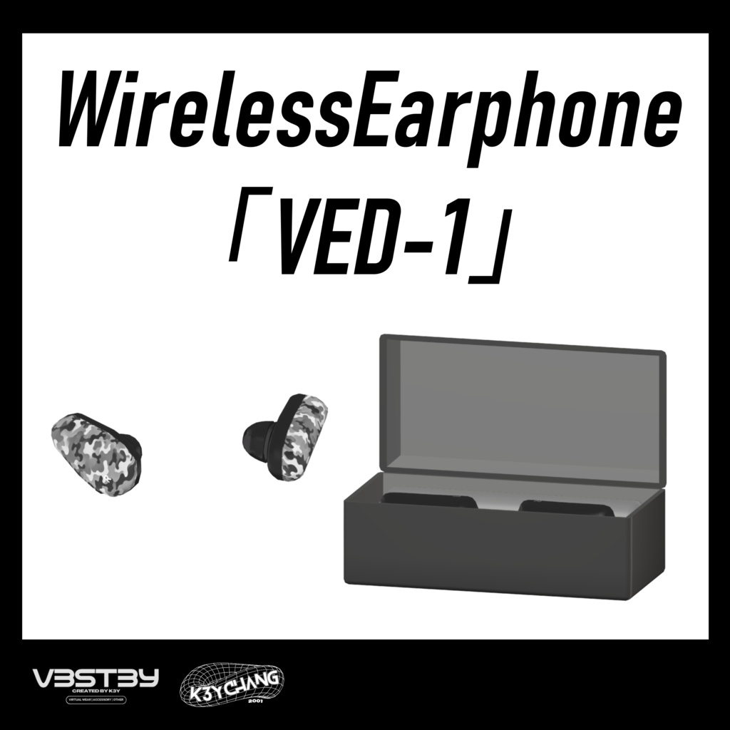ワイヤレスイヤホン「VED-1」 image