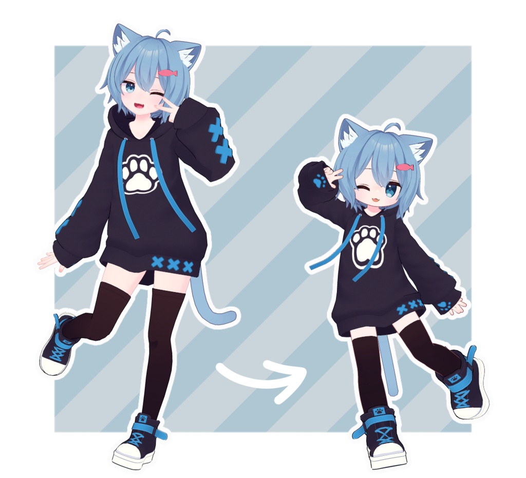 Multi-Avatar Child-Form Prefab [Requires Kipfer] image