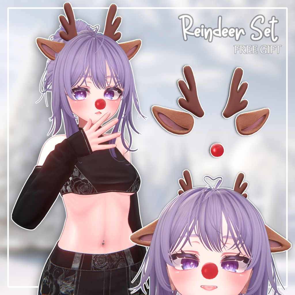 [ QVK-MAS ] - Reindeer Set image